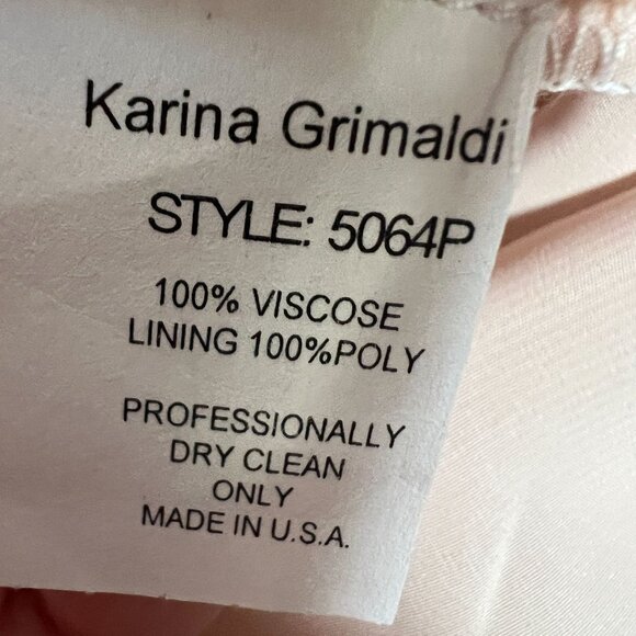 NWT Karina Grimaldi REVOLVE Brava One Shoulder Maxi Dress Sheer Multicolor M - Picture 16 of 16